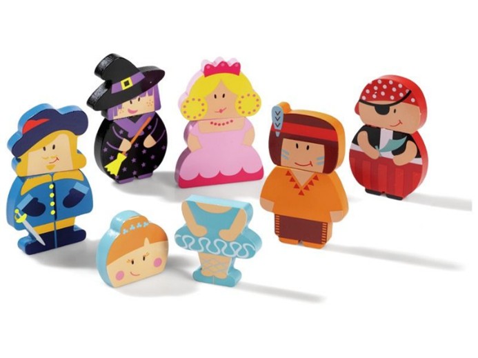 I personaggi del Puzzle Magnetico di Goula